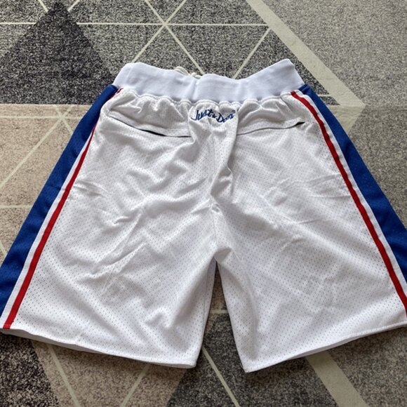 Philadelphia 76ers White Basketball Shorts - Picture 2 of 6